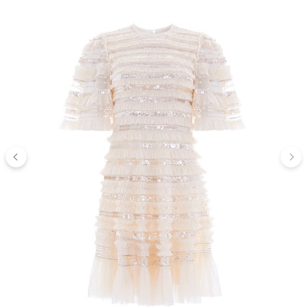 Ivory Needle and Thread Nancy Mini Gown